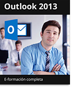 E-formación Outlook 2013 - Todas las funcionalidades de Outlook a su alcance - + el libro digital online Outlook 2013 GRATIS - Acceso ilimitado durante 1 año