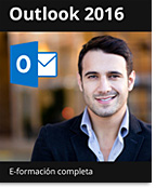 E-formación Outlook 2016 - Todas las funcionalidades de Outlook a su alcance + el libro digital online Outlook 2016 GRATIS - Acceso ilimitado durante 1 año
