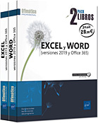 Excel y Word (versiones 2019 y Office 365) Pack 2 libros